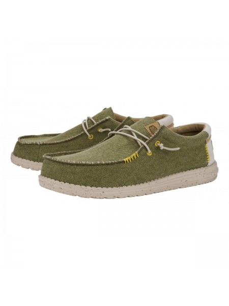  Hey dude Uomo Wally coastline jute Olive