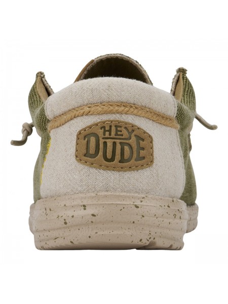  Hey dude Uomo Wally coastline jute Olive