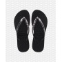 Infradito Hawaianas Donna Slim flatform Glitter blac