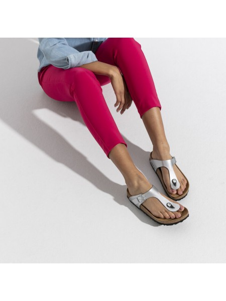 Infradito Birkenstock Donna 043851 gizeh Silver