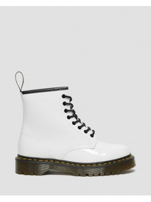 Anfibi Dr martens Donna 1460 bex Patent white