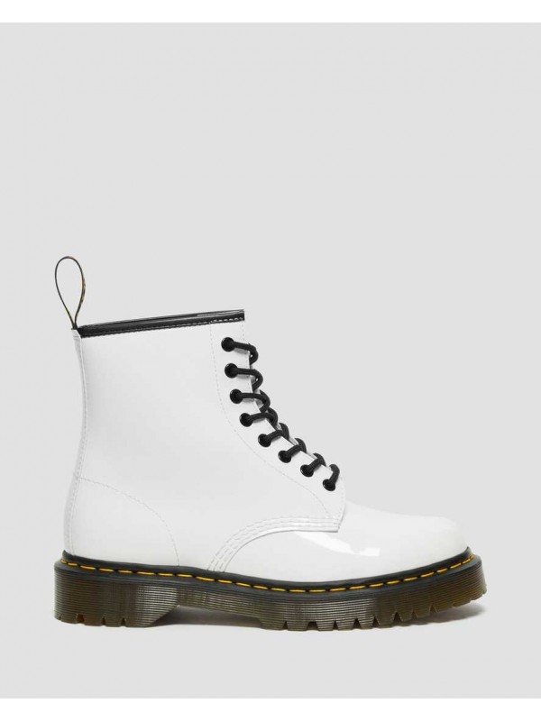 Anfibi Dr martens Donna 1460 bex Patent white