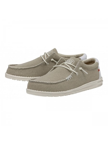  Hey dude Uomo Wally braided Off white