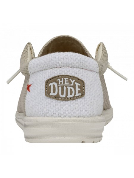  Hey dude Uomo Wally braided Off white