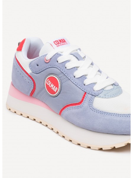 Sneakers Colmar Donna Travis block 126 Lilac/white