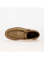 Polacchine Clarks Uomo Torhill hi Dark sand