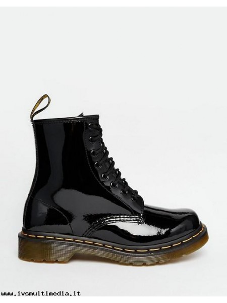 Anfibi Dr martens Unisex 1460 Black patent Anfibi Dr martens Unisex 1460 Black patent