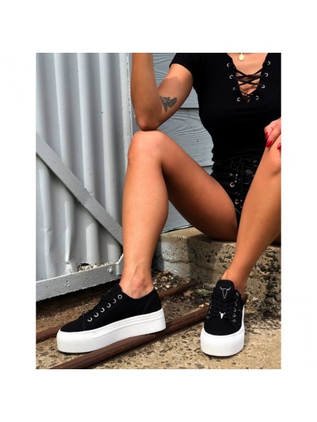 windsor smith ruby black canvas