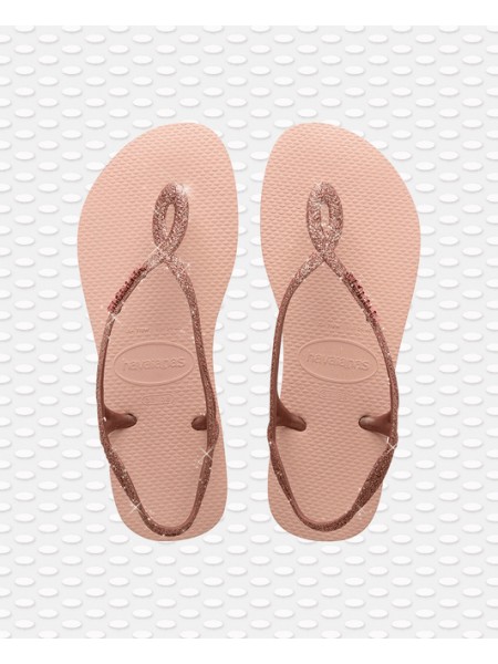Infradito Hawaianas Donna Luna premium Ballet rose