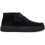 Polacchine Clarks Uomo Torhill hi Black suede