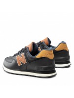Sneakers New balance Uomo Ml574omd Black/brown