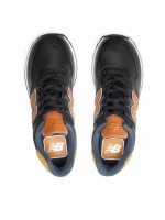 Sneakers New balance Uomo Ml574omd Black/brown