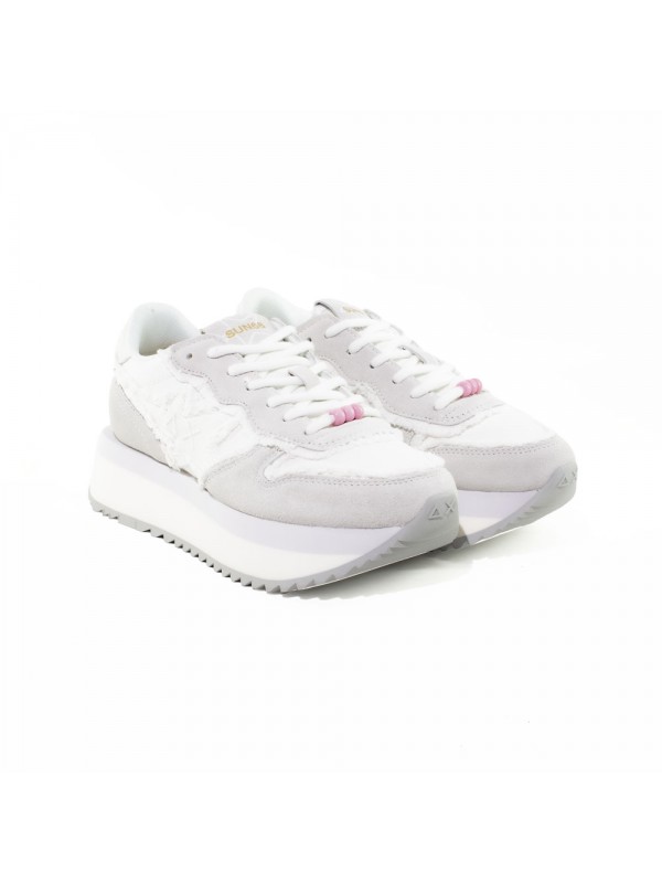 Sneakers Sun68 Donna Z35216 Bianco panna Sneakers Sun68 Donna Z35216 Bianco panna