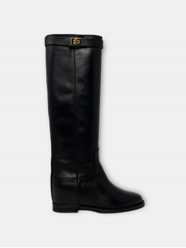 Stivali Via roma 15 Donna 3807 Nero