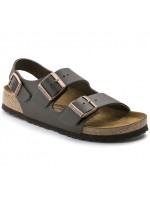 Sandali Birkenstock Uomo 034703 milano Dark brown