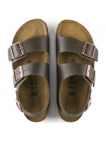 Sandali Birkenstock Uomo 034703 milano Dark brown