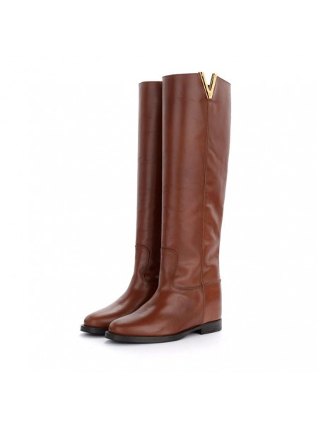 Stivali Via roma 15 Donna 2568 Cuoio