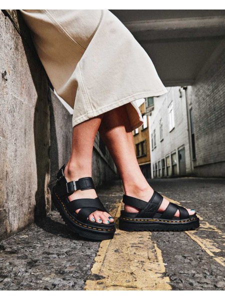 Sandali Dr martens Donna Voss ii Black