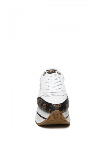 Sneakers Guess Donna Flpcm4fal12 White/brown Sneakers Guess Donna Flpcm4fal12 White/brown