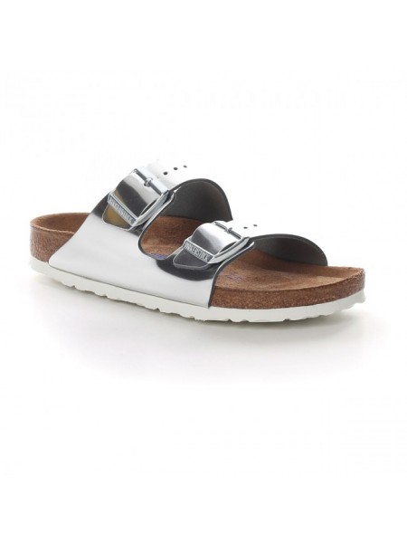 Sandali Birkenstock Donna 1005961 arizona Silver Sandali Birkenstock Donna 1005961 arizona Silver