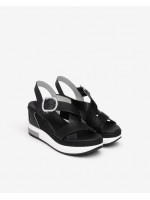 Sandali Nero giardini Donna sandali E513604d-100 100